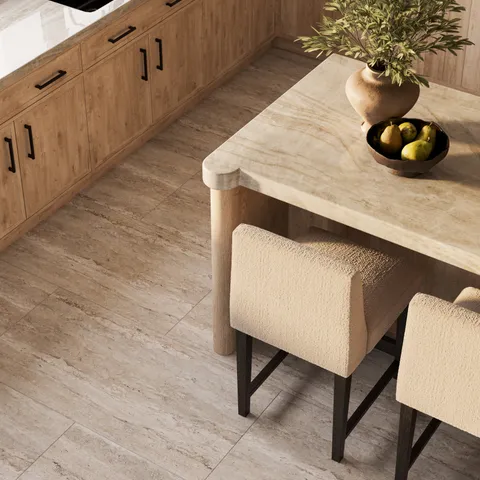 Marlow 24 x 48 Matte Porcelain Tile in Silver