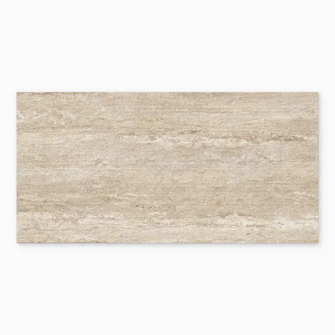 Marlow 24 x 48 Chiseled Porcelain Tile in Navona