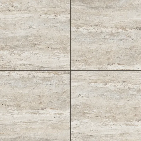Marlow 24 x 24 Grip Porcelain 2cm Paver Tile in Silver