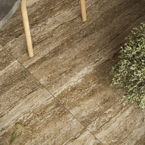 Marlow 24 x 48 Grip Porcelain 2cm Paver Tile in Titanium