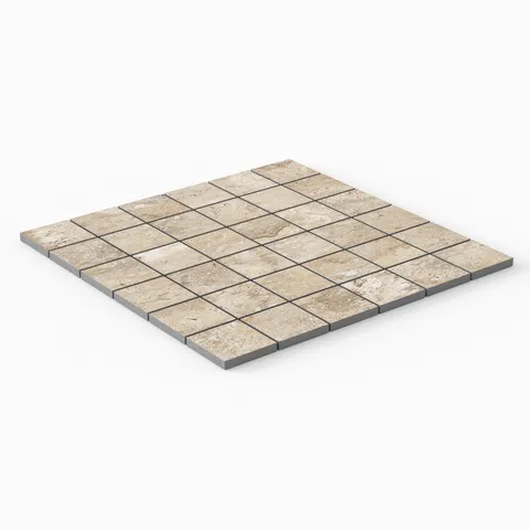 Marlow 2 x 2 Matte Porcelain Mosaic Tile in Navona