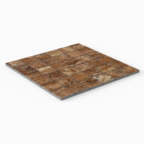 Marlow 2 x 2 Matte Porcelain Mosaic Tile in Bold