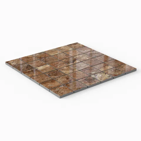 Marlow 2 x 2 Polished Porcelain Mosaic Tile in Bold