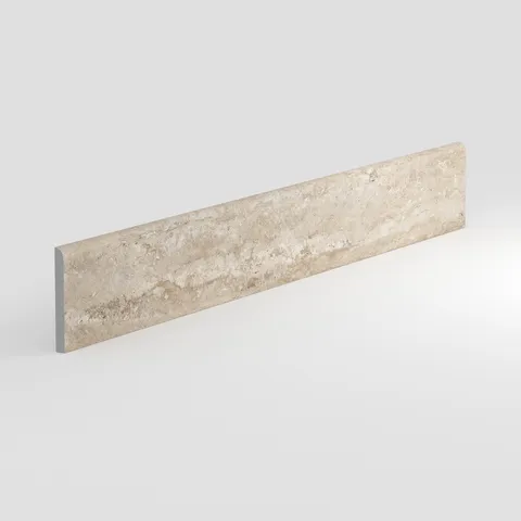 Marlow 3 x 24 Matte Porcelain Bullnose Tile in Navona
