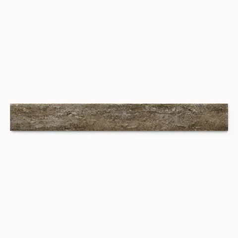 Marlow 3 x 24 Matte Porcelain Bullnose Tile in Titanium