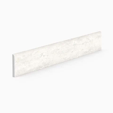 Marlow 3 x 24 Polished Porcelain Bullnose Tile in Roman