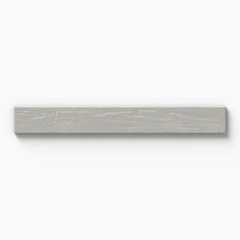 Piper 3 x 24 Glossy Porcelain Tile in Grey