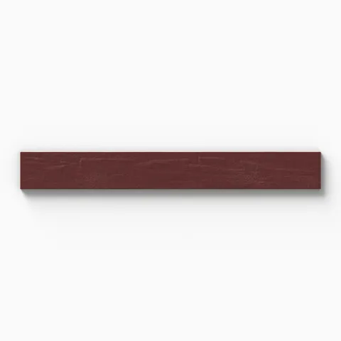Piper 3 x 24 Glossy Porcelain Tile in Crimson