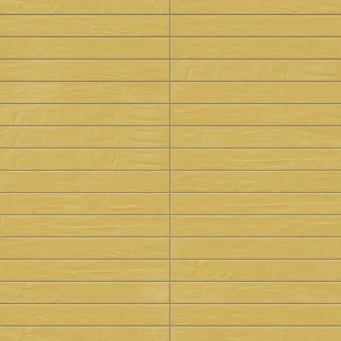 Piper 3 x 24 Glossy Porcelain Tile in Gold