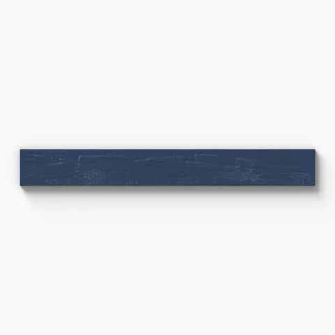 Piper 3 x 24 Glossy Porcelain Tile in Navy