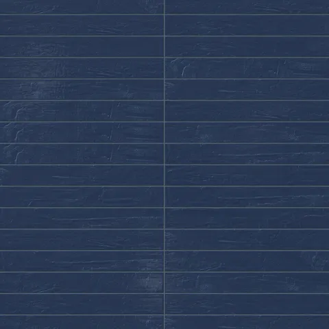 Piper 3 x 24 Glossy Porcelain Tile in Navy