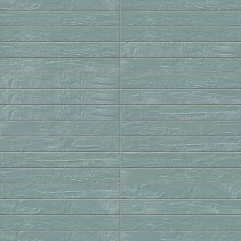 Piper 3 x 24 Glossy Porcelain Tile in Blue