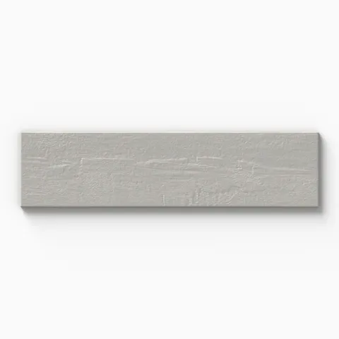 Piper 6 x 24 Glossy Porcelain Tile in Grey
