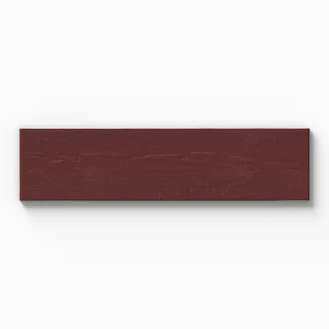 Piper 6 x 24 Glossy Porcelain Tile in Crimson