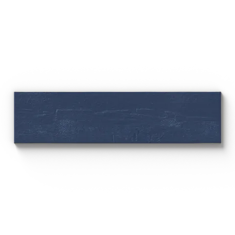 Piper 6 x 24 Glossy Porcelain Tile in Navy