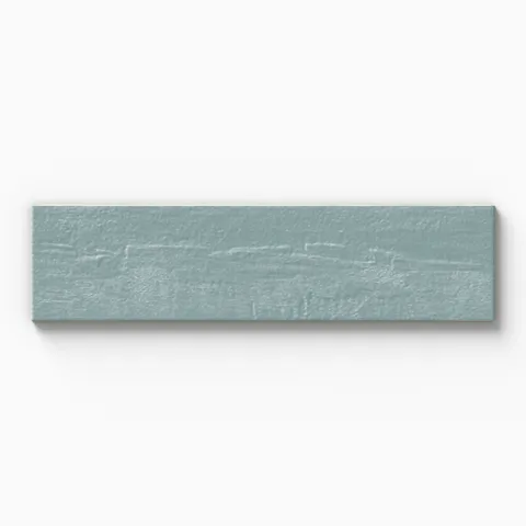 Piper 6 x 24 Glossy Porcelain Tile in Blue