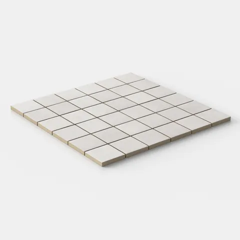 Vesper 2 x 2 Matte Porcelain Mosaic Tile in Grey