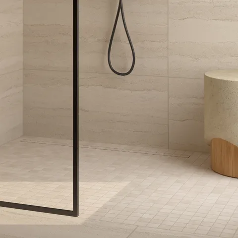 Vesper 2 x 2 Matte Porcelain Mosaic Tile in Warm