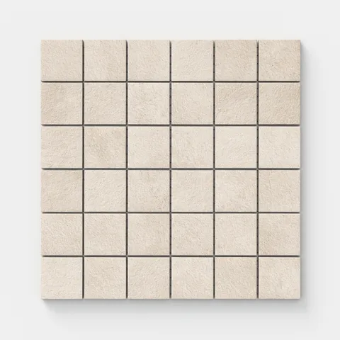 Vesper 2 x 2 Matte Porcelain Mosaic Tile in Warm