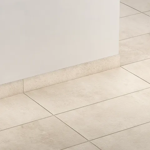 Vesper 3 x 24 Matte Porcelain Bullnose Tile in Warm