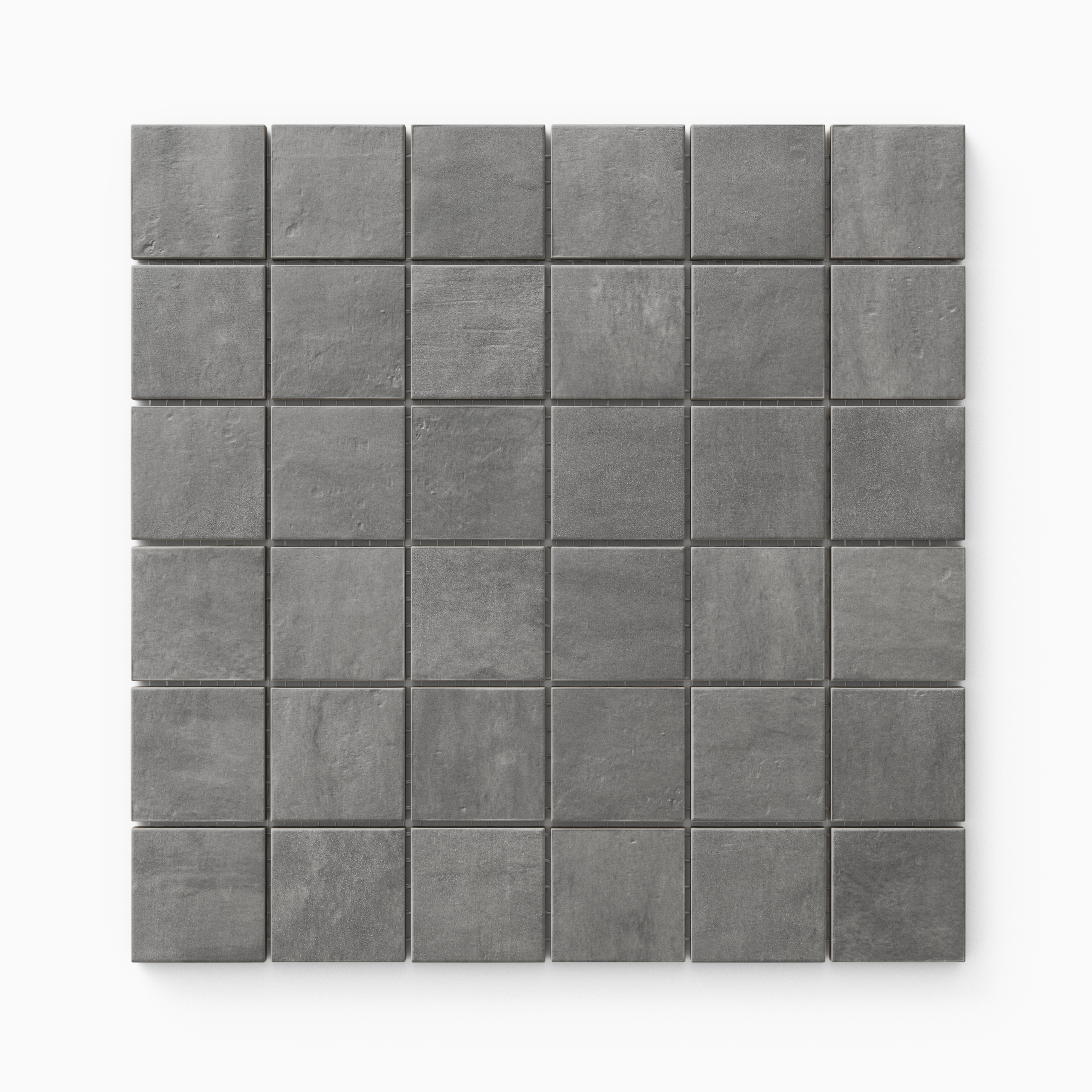 Kai 2 x 2 Matte Porcelain Mosaic Tile in Jade | Edward Martin