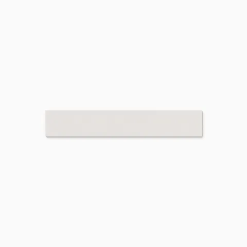 Elliot 8 x 48 Matte Porcelain Tile in White