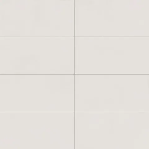 Elliot 12 x 24 Matte Porcelain Tile in White