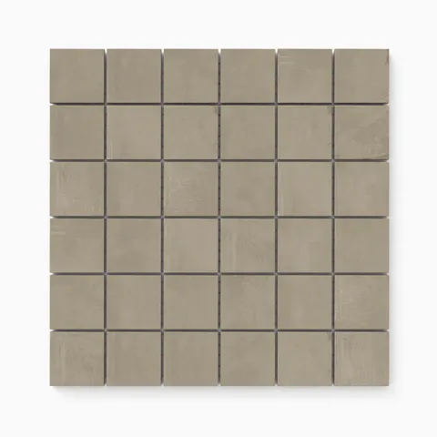 Elliot 2 x 2 Matte Porcelain Mosaic Tile in Clay