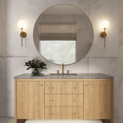 Marco 24 x 48 Matte Porcelain Tile in Mist