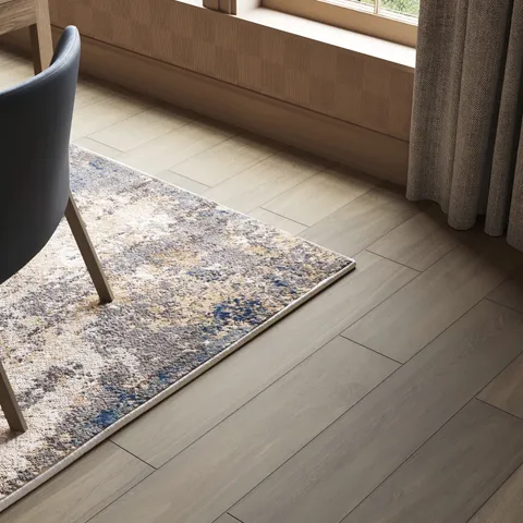 Alden 8 x 48 Matte Porcelain Tile in Oak