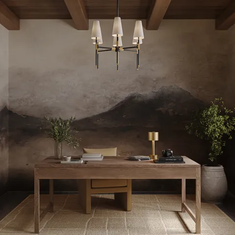 Alden 8 x 48 Matte Porcelain Tile in Charcoal