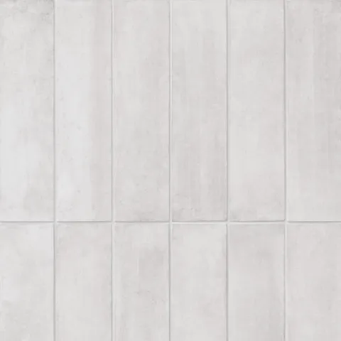 Isla 4" x 16" Glossy Porcelain Tile in Snowland