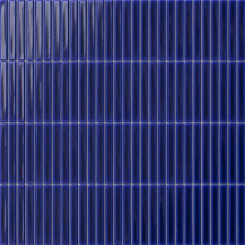 Celia 4.6 x 4.6 Glossy Porcelain Tile in Indigo