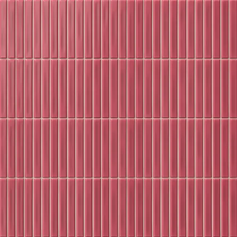 Celia 5 x 10 Matte Ceramic Tile in Berry