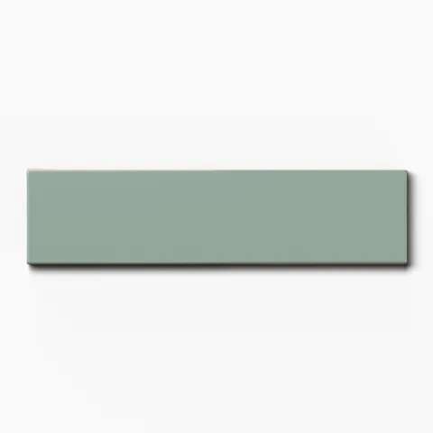 Mika 2.5 x 10 Matte Ceramic Tile in Sage