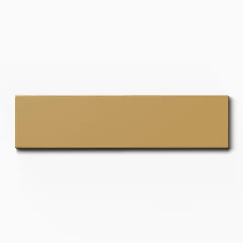Mika 2.5 x 10 Glossy Ceramic Tile in Dijon