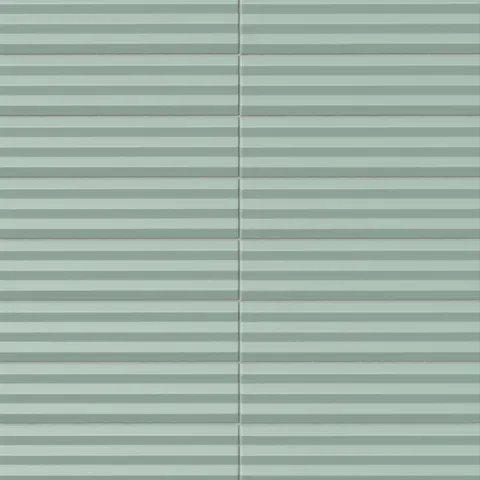Mika 2.5 x 10 Matte Ceramic Beveled Tile in Sage