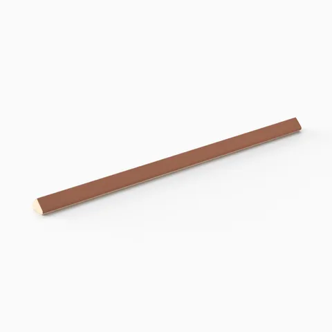 Dani 0.3 x 5 Trim Matte Ceramic Tile in Camel