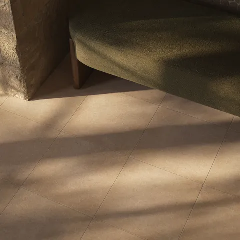 Dylan 17 x 17 Matte Porcelain Tile in Bianco