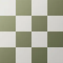 Ambient White and Folk Green