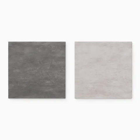 Kai 12 x 12 Checkerboard Matte Porcelain Tile in Moka and Smoke