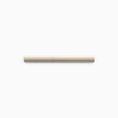 Cecily 0.5 x 5 Matte Ceramic Rounded Edge Tile in Bone