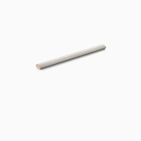 Cecily 0.5 x 5 Matte Ceramic Rounded Edge Tile in Grey