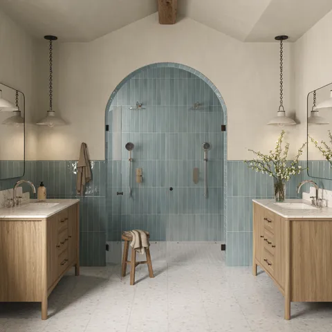 Tessera 12 x 24 Matte Porcelain Tile in Snow