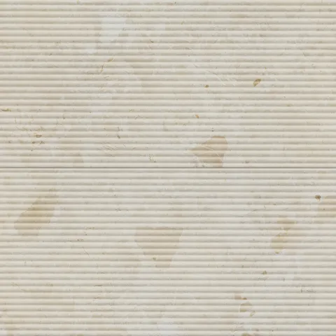 Cassia 24 x 48 Matte Porcelain Fluted Tile in Mandorla