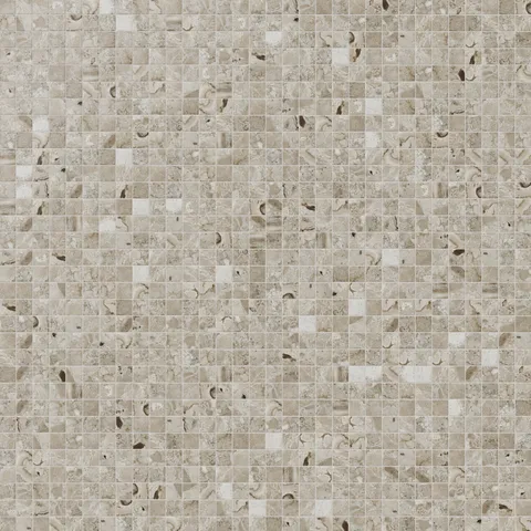 Cassia 12 x 12 Matte Porcelain Mosaic Tile in Mocaccino