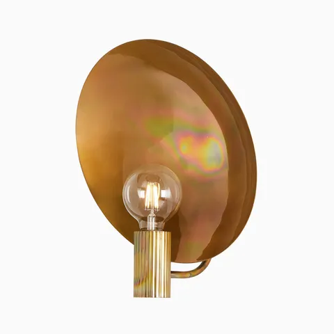 Camford Wall Sconce in Burnt Brass