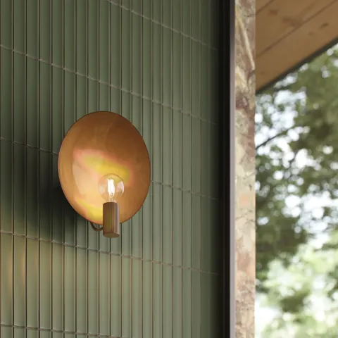 Camford Wall Sconce in Burnt Brass