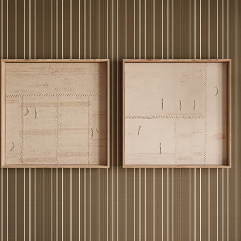 Windsor Wallpaper in Olive I, 52" x 132"