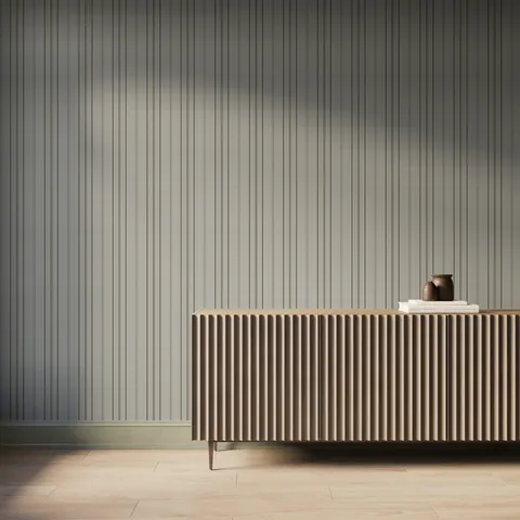 Windsor Wallpaper in Olive II, 52" x 132"